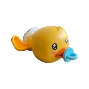 Float swimming wind up duck toy